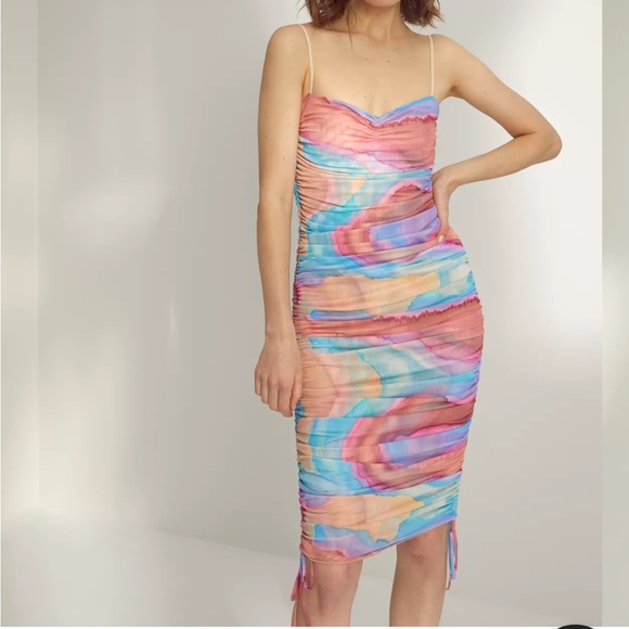 BLACK Aritzia Wilfred Rivers Dress NWT - Sz Med - Picture 8 of 9